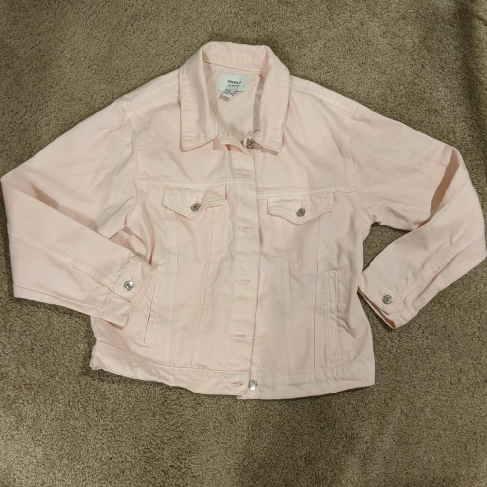 Dusty pink Jean jacket